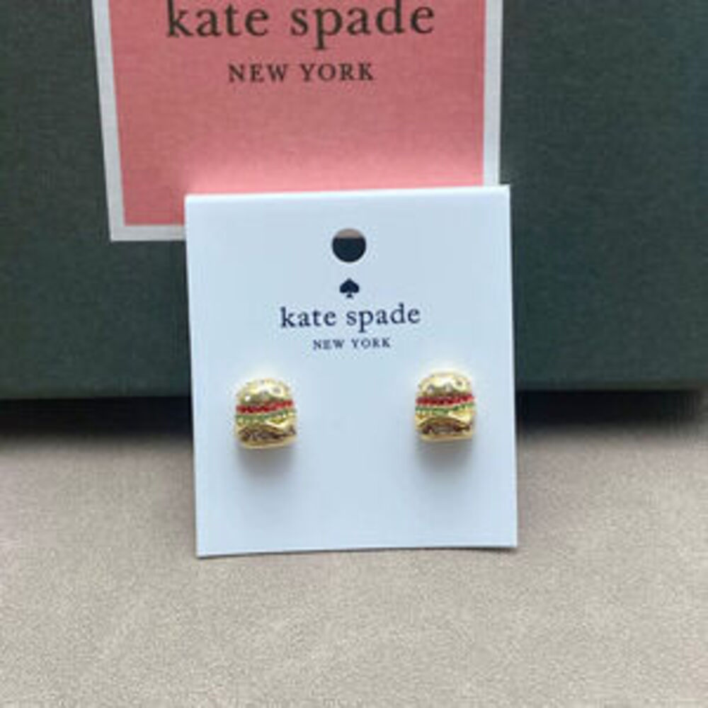 kate spade Diamond Hamburger Stud Earrings